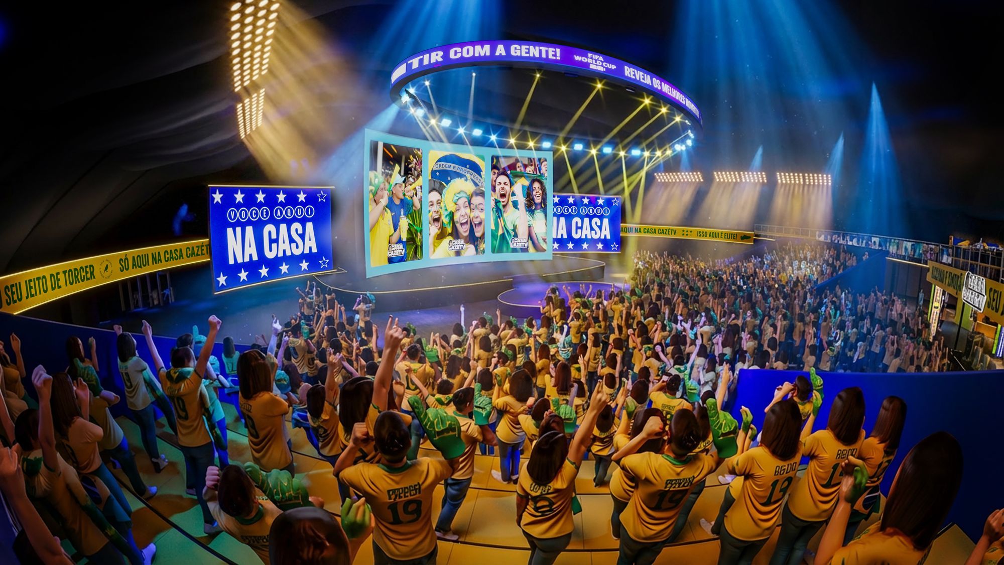 Itaú e Visa patrocinam Casa CazéTV e abrem pré-venda