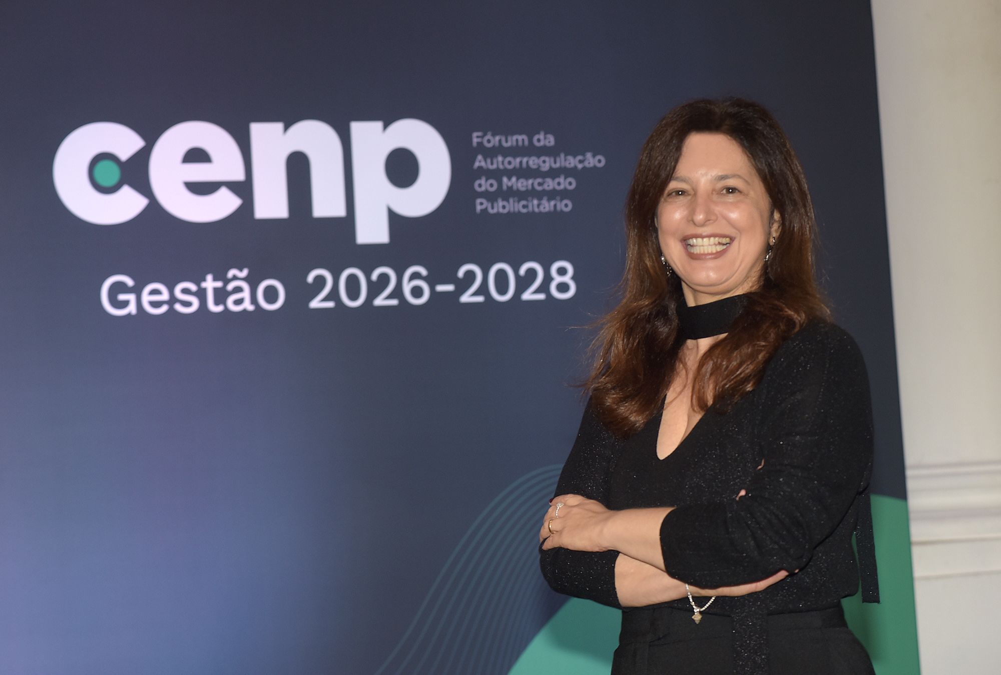 Melissa Vogel toma posse como presidente do Cenp
