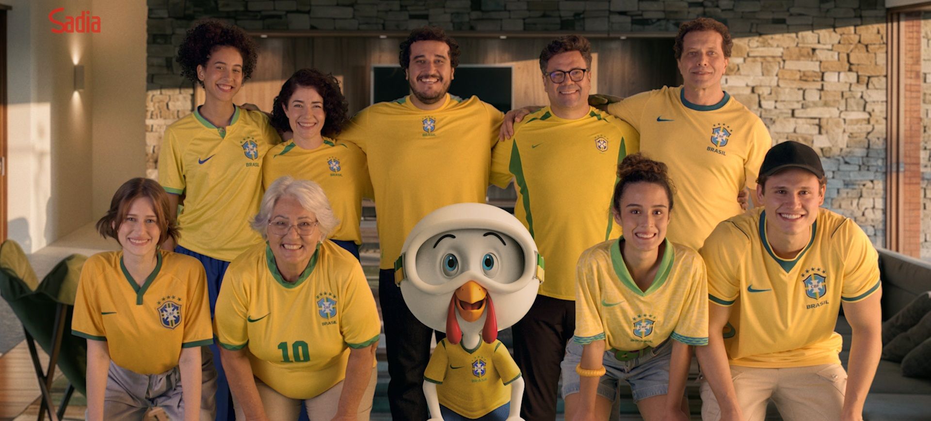 Sadia resgata memórias da seleção brasileira em nova campanha