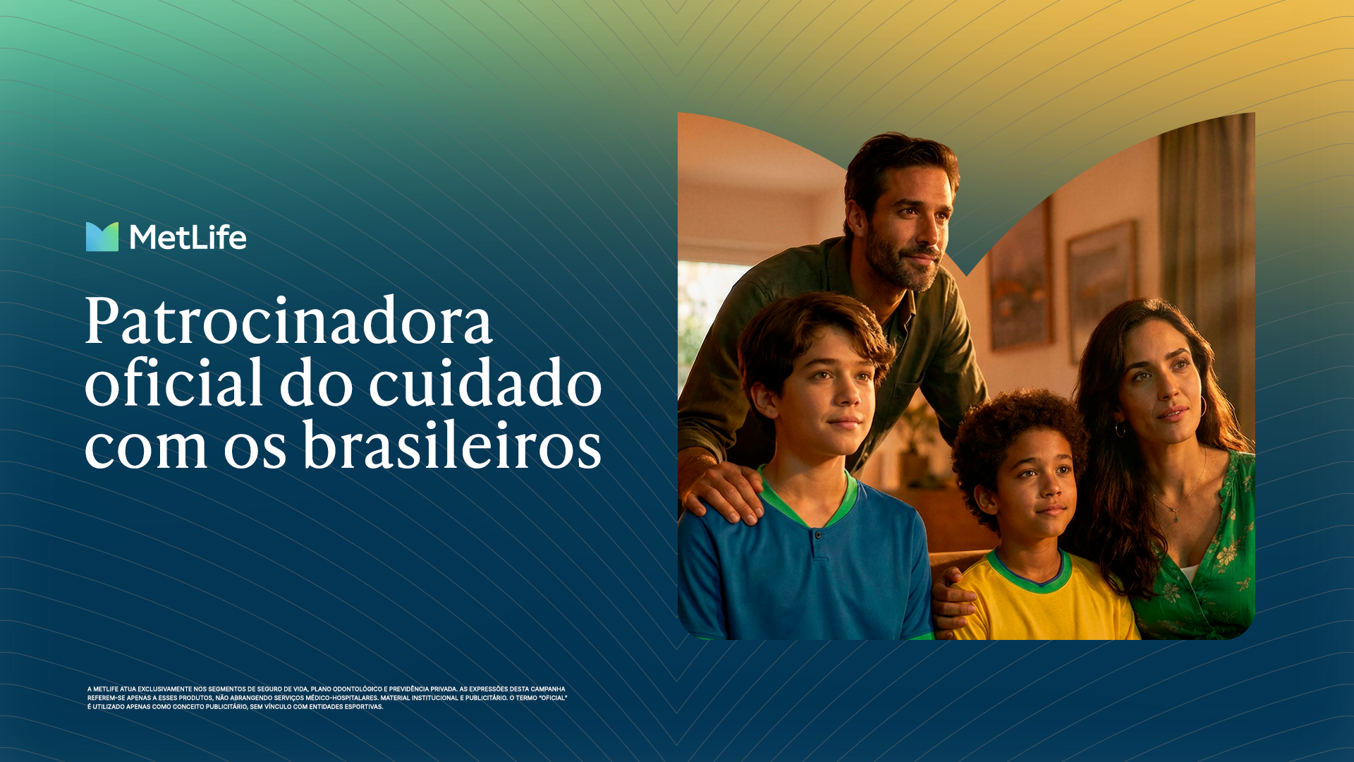 MetLife aposta em futebol e cultura para falar de proteção financeira aos brasileiros