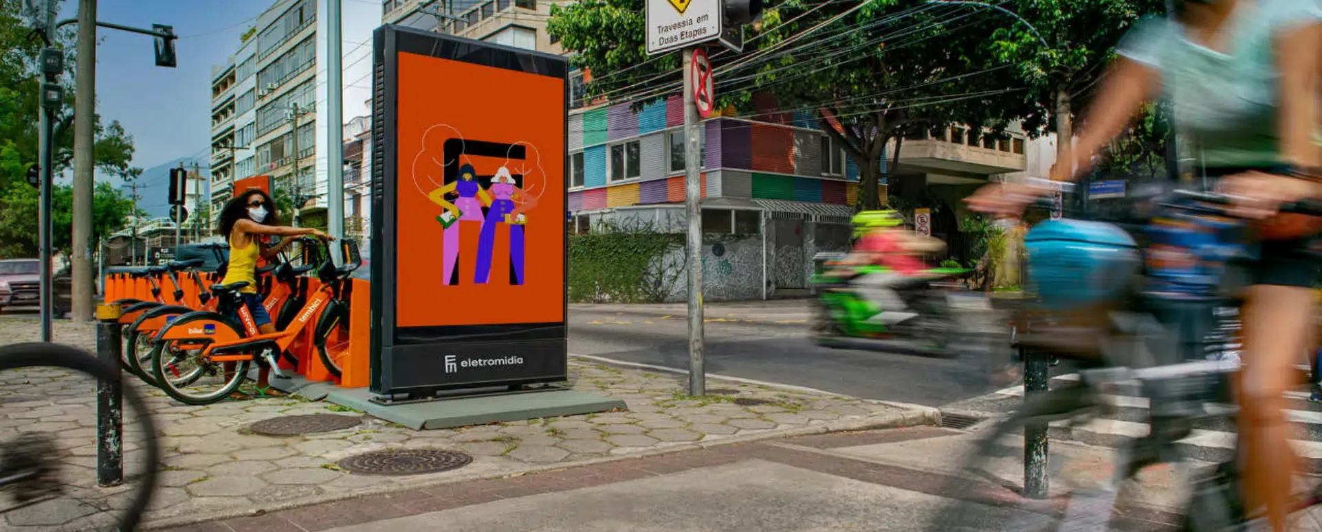 Itaú Unibanco leva anúncio da convocação da Seleção para telas urbanas da Eletromidia