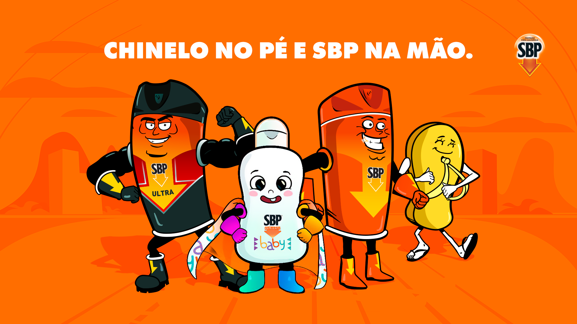 SBP lança jingles regionais na campanha 'Chinelo no Pé, SBP na Mão'
