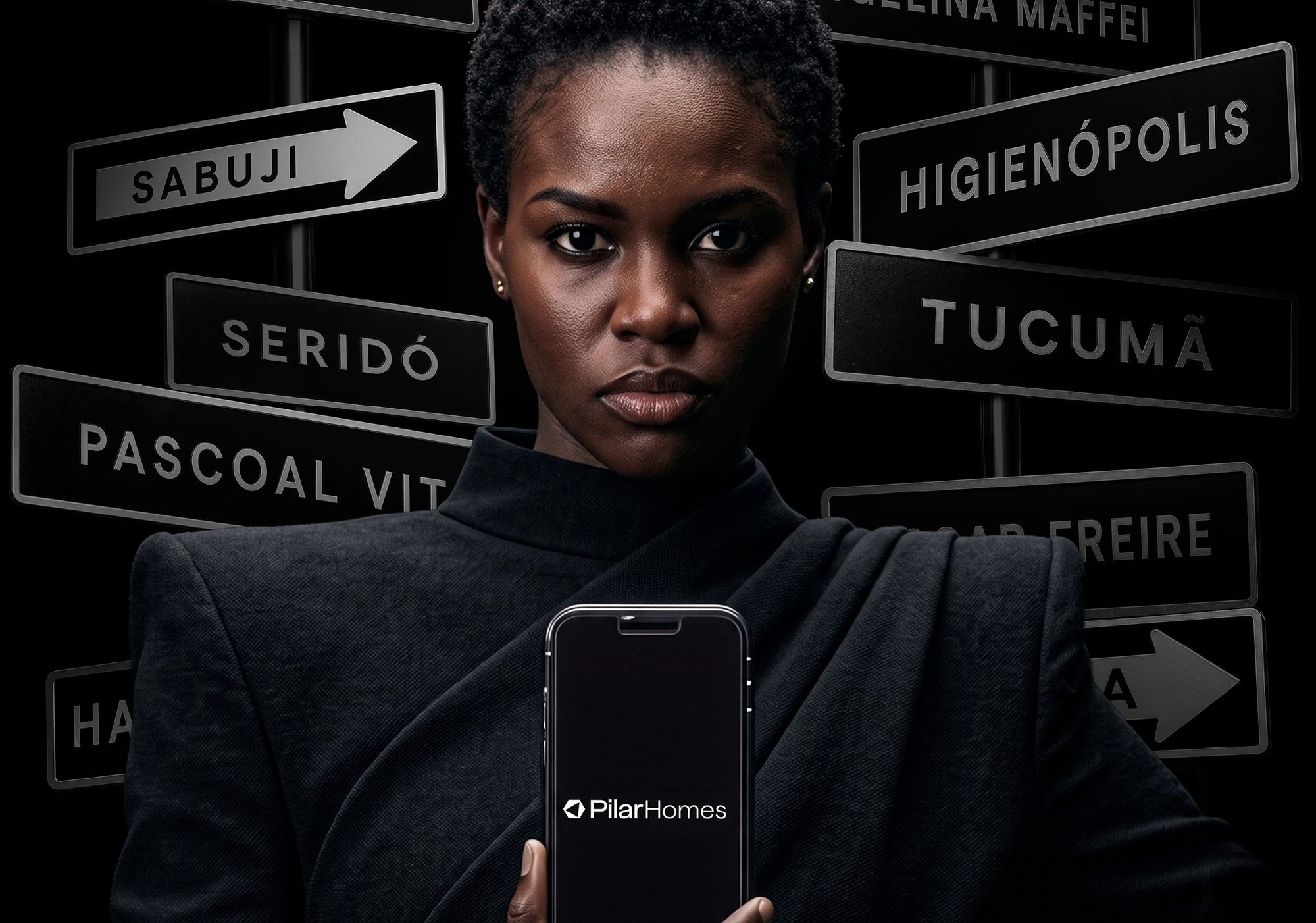 PilarHomes lança campanha em OOH inspirada em editoriais de moda