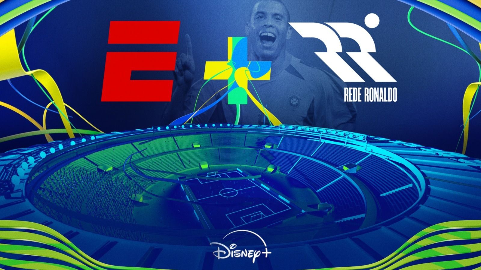ESPN e Disney+ serão parceiros da Casa Rede Ronaldo durante o Mundial
